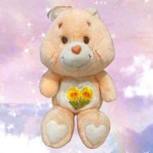 🌻 1983 Care Bears Friendship Bear Plush 🐻